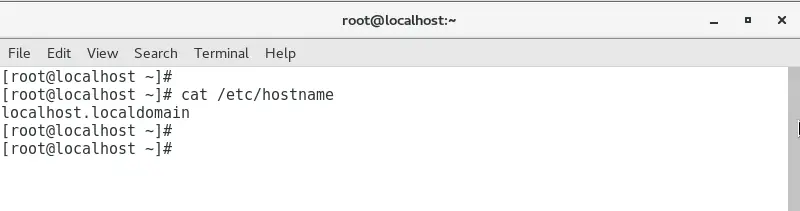 how to change hostname in centos
